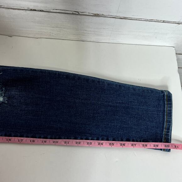 Judy Blue Slim Fit Dark Wash Stretch Denim Jeans Size 7/28 - Picture 9 of 12